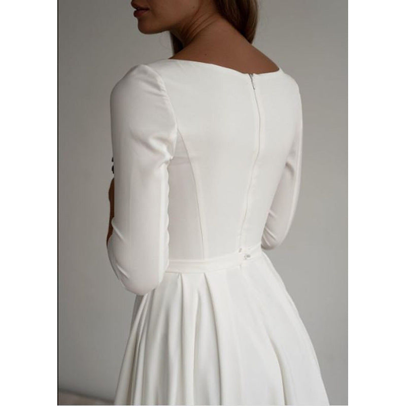 Chana - Elegante vestido de novia minimalista