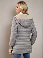 Sofía - Chaqueta de mujer acolchada ligera con capucha