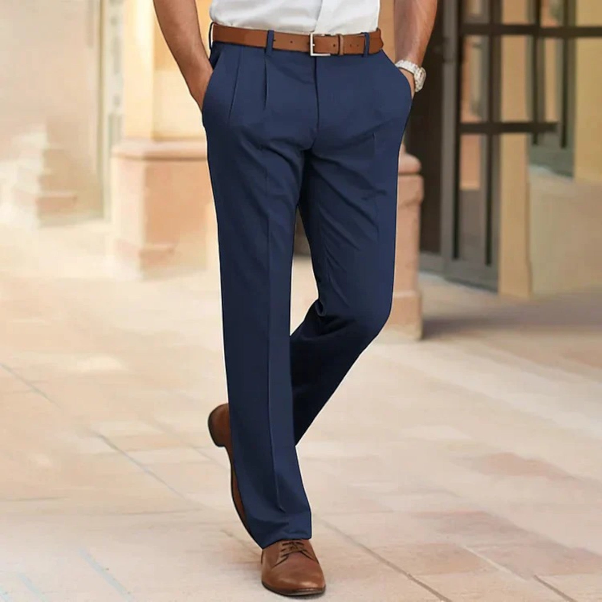 Hugo - Pantalón de hombre recto