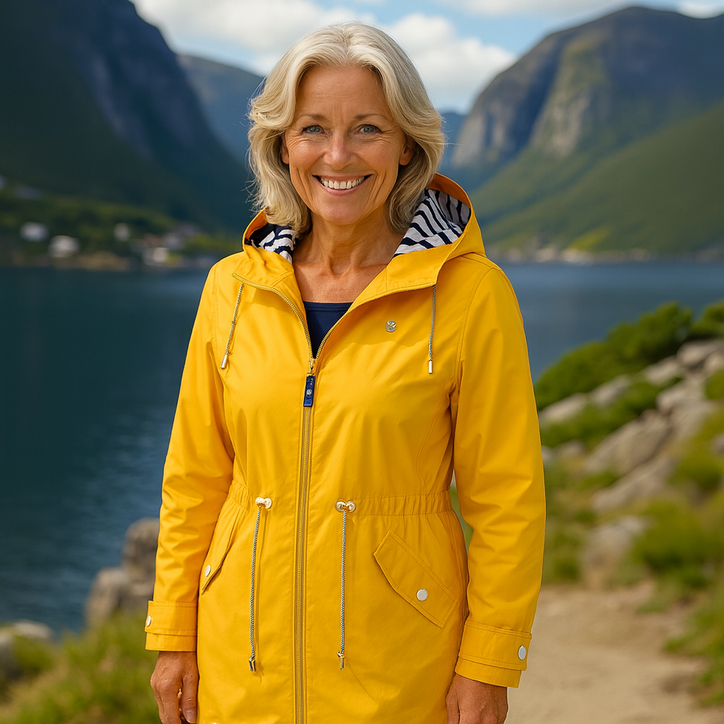 Camila - Chaqueta impermeable para mujer con capucha