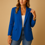 Sofía - Blazer mujer entallado con solapa clásica
