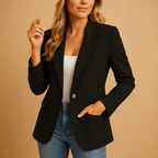 Sofía - Blazer mujer entallado con solapa clásica