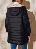 Sofía - Chaqueta de mujer acolchada ligera con capucha
