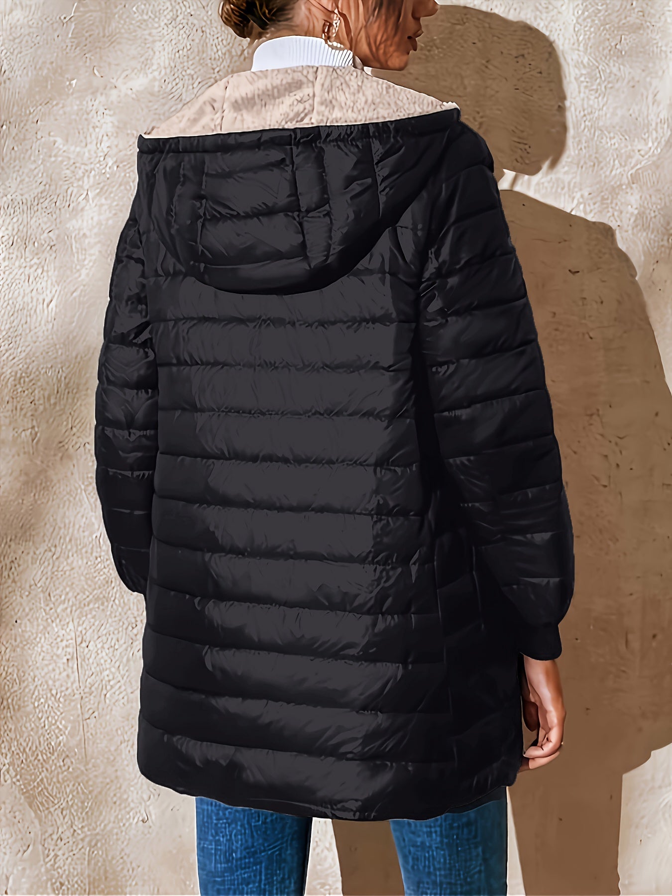 Sofía - Chaqueta de mujer acolchada ligera con capucha