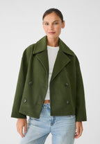 Clara - Chaqueta corta de mujer con doble botonadura