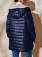 Sofía - Chaqueta de mujer acolchada ligera con capucha