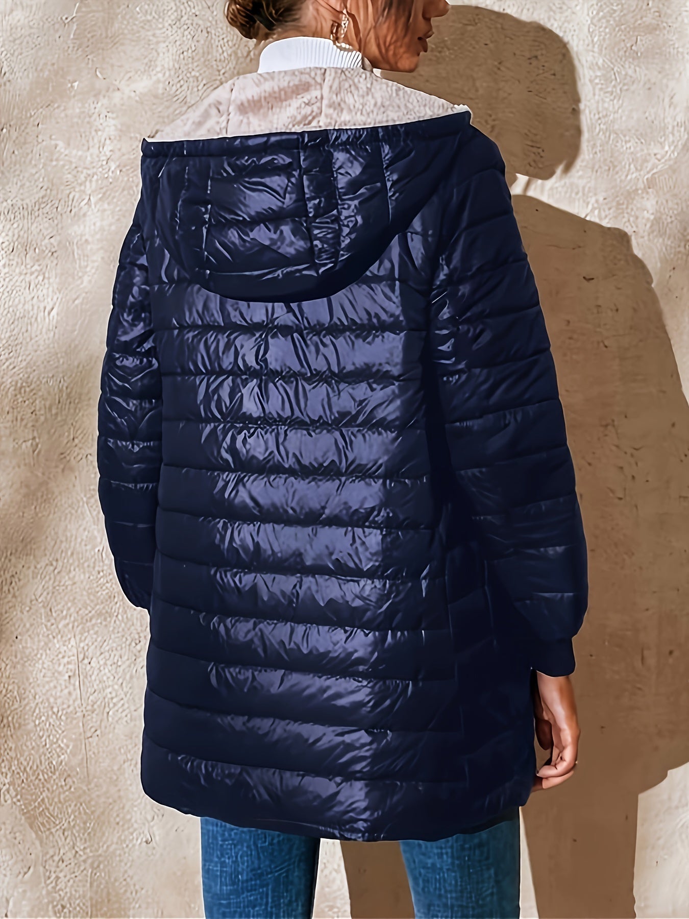 Sofía - Chaqueta de mujer acolchada ligera con capucha