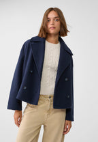 Clara - Chaqueta corta de mujer con doble botonadura