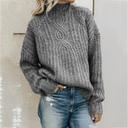 Emma – Jersey de Punto Grueso con Diseño Trenzado