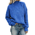 Emma – Jersey de Punto Grueso con Diseño Trenzado