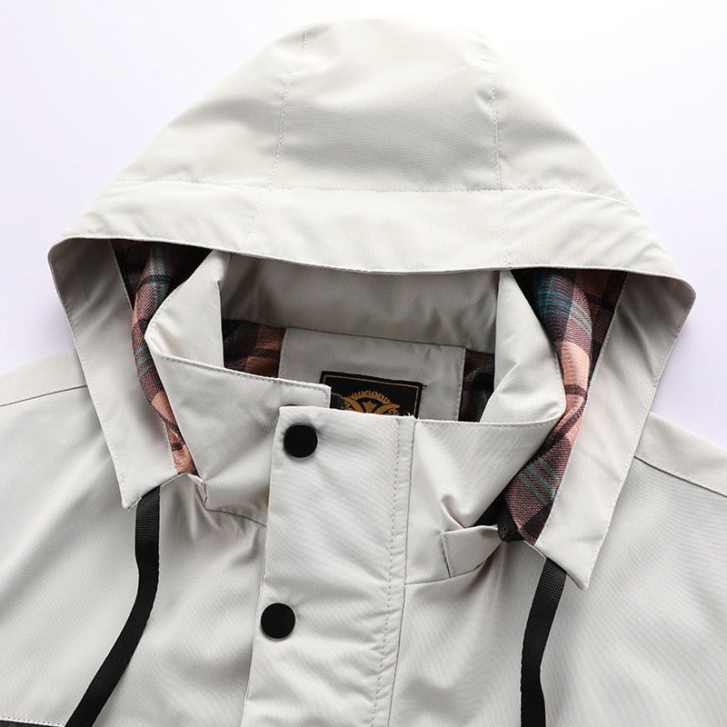 Mateo - Chaqueta de invierno impermeable con capucha hombre
