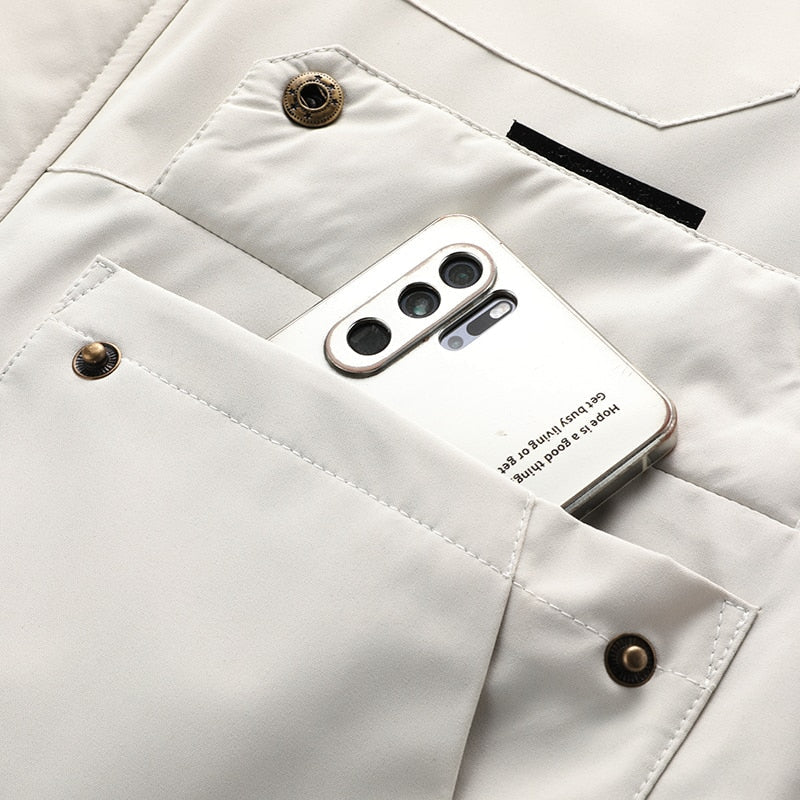 Mateo - Chaqueta de invierno impermeable con capucha hombre
