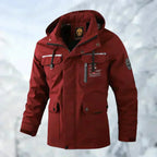 Mateo - Chaqueta de invierno impermeable con capucha hombre