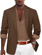 Andrés – Americana de Lino de Estilo Casual para Hombre