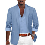 Andrés – Americana de Lino de Estilo Casual para Hombre