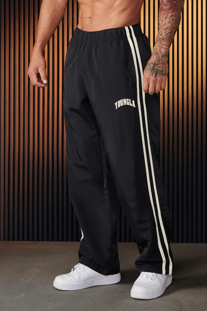 Carlos – Pantalones deportivos con rayas laterales para hombre