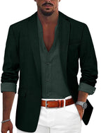 Andrés – Americana de Lino de Estilo Casual para Hombre
